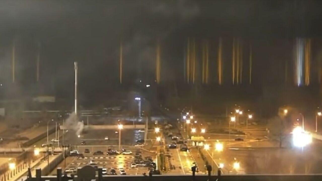 Incêndio na usina nuclear de Zaporizhia, a maior da Europa