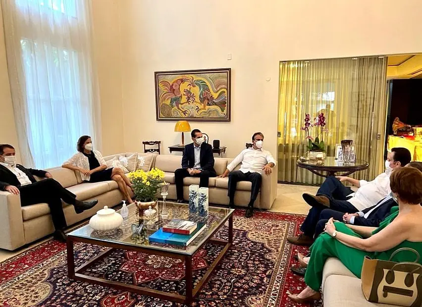 encontro do PSD com Camilo