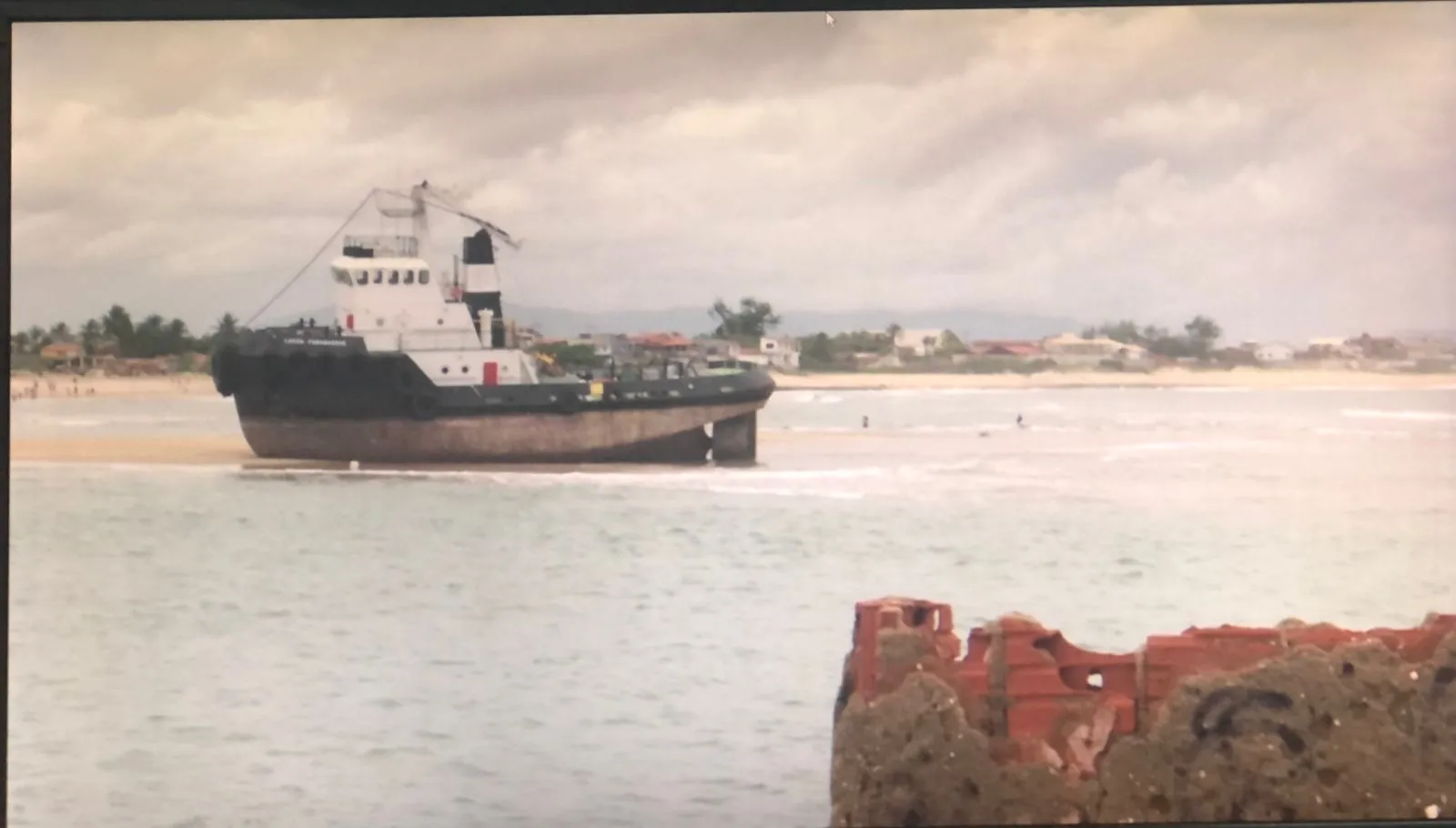 Um inquérito foi instaurado pela Marinha para apurar as causas do ocorrido