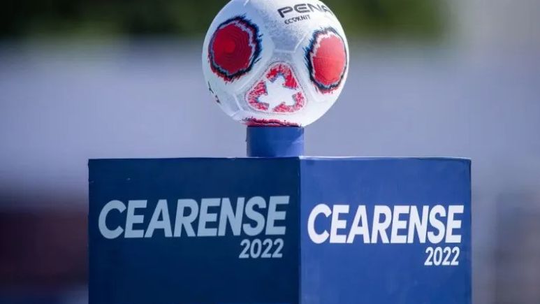Imagem da bola do Campeonato Cearense de 2022