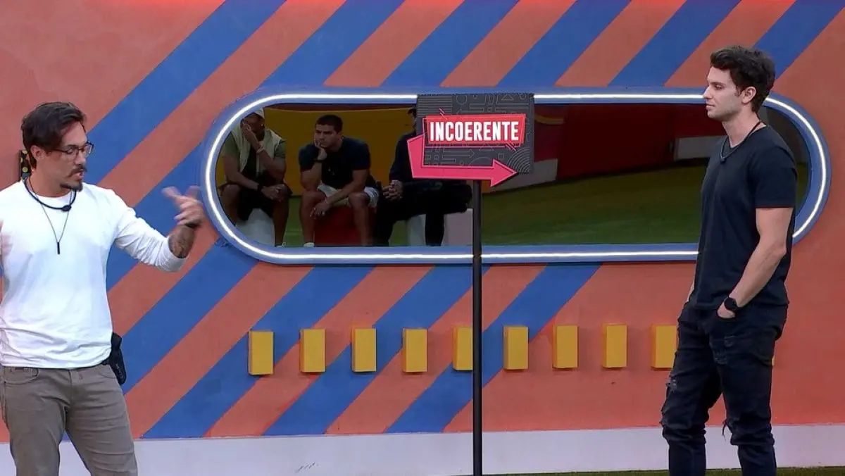 eliezer e lucas no jogo da discórdia