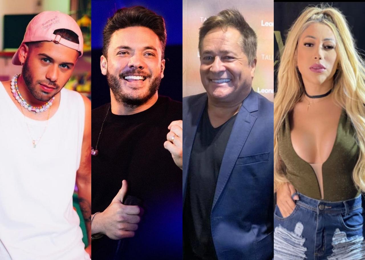 Wesley Safadão, anfitrião de evento, convidou nomes do sertanejo e do forró para evento