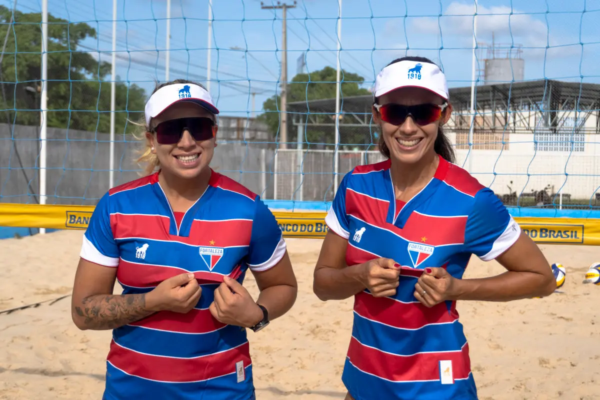 Imagem da notícia Fortaleza anuncia parceria com Rebecca e Talita, dupla olímpica do vôlei de praia