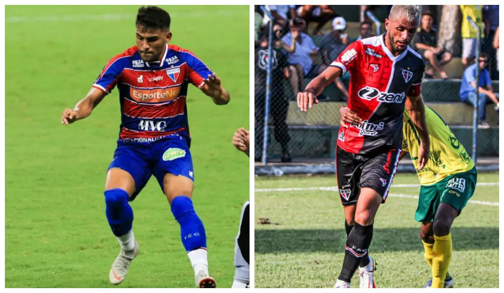 Ronald (Fortaleza) e Edson Cariús (Ferroviário)