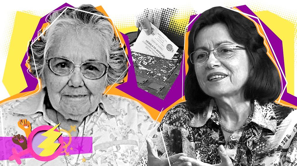 A ex-prefeita de Quixeramobim Aldamira Guedes e a ex-prefeita de Fortaleza Maria Luiza Fontenele