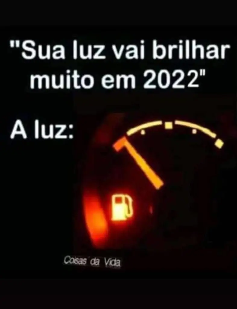 foto de uma meme sobre preço da gasolina