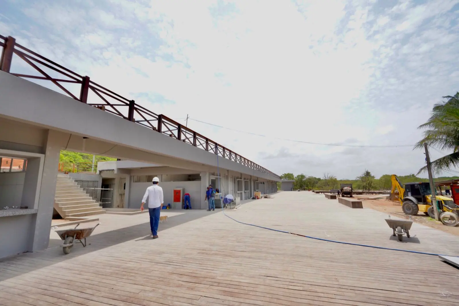 Polo Gastronômico da Sabiaguaba, em obras