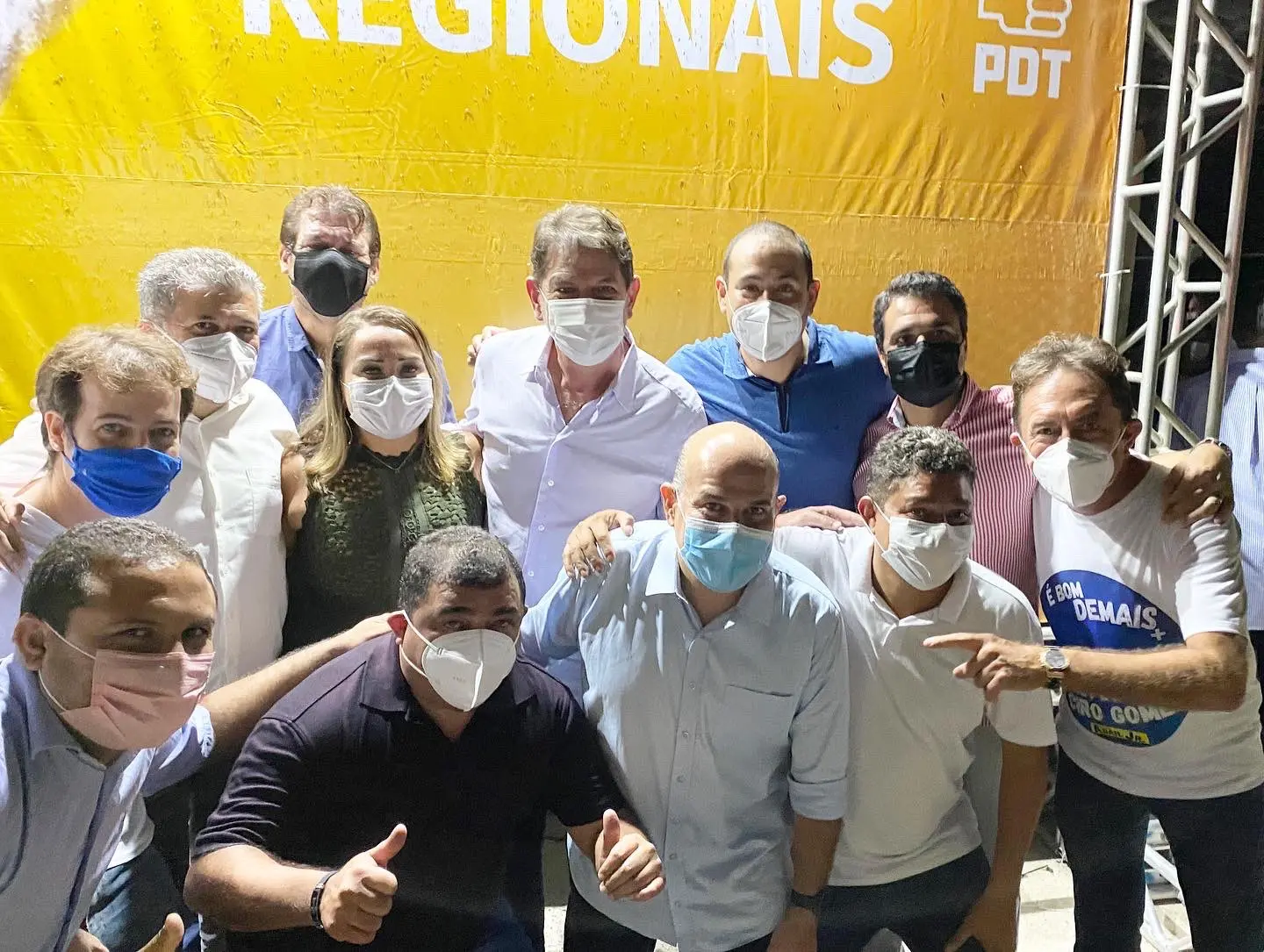 Vereadores de Fortaleza foram em comitiva para o evento