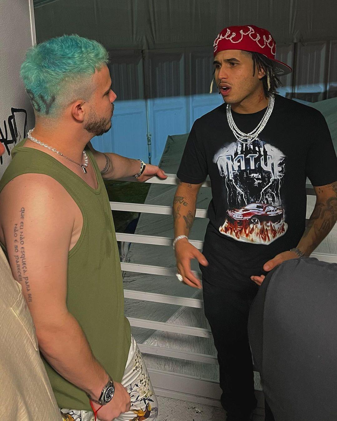 Cantores tiveram encontro após realizarem eventos distintos em cidades próximas