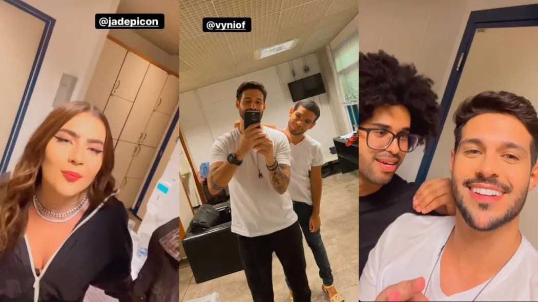 jade picon, rodrigo, vyni e luciano do bbb 22
