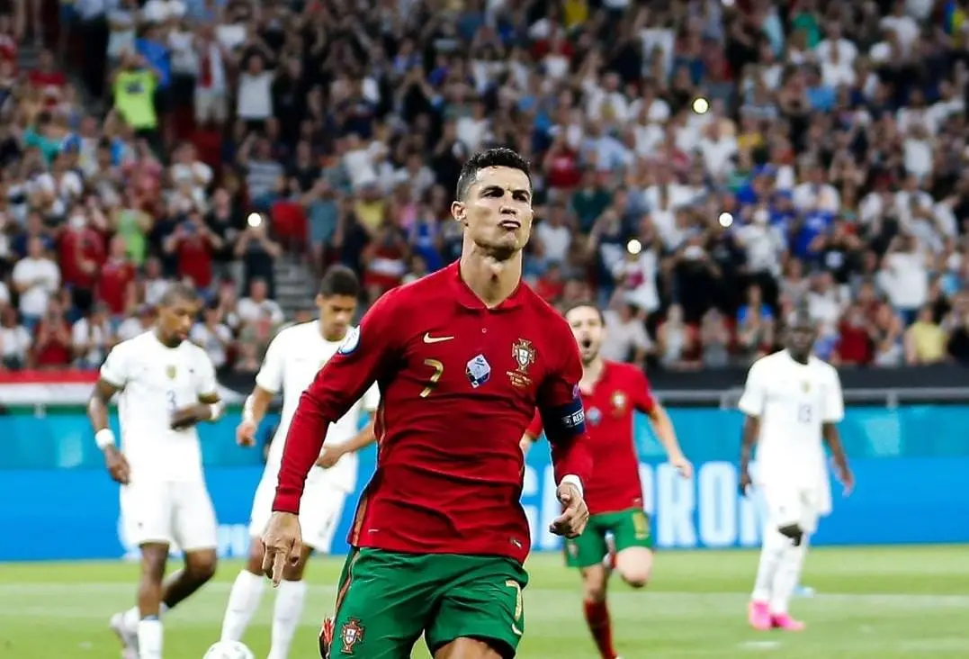 Imagem mostra homem correndo