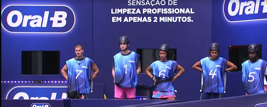 Os participantes que disputam a prova do Anjo