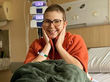 jornalista marina alves em hospital