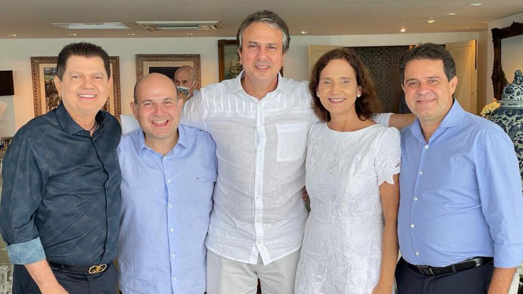 Camilo Santana, Izolda Ceara, Mauro Filho, Evandro Leitão e Roberto Cláudio