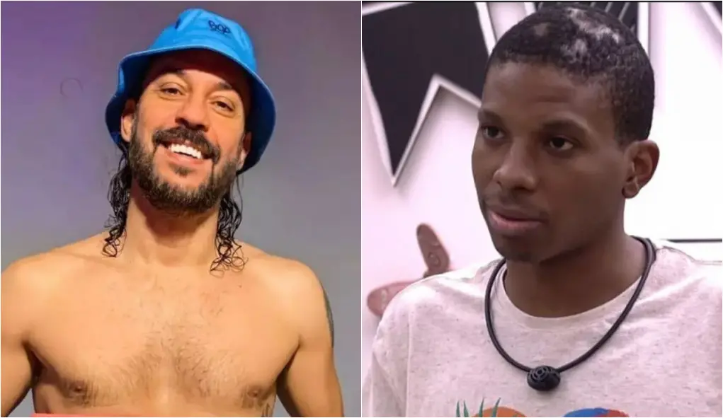 Lucas Penteado e Gabriel, o Pensador sofrem de alopecia.