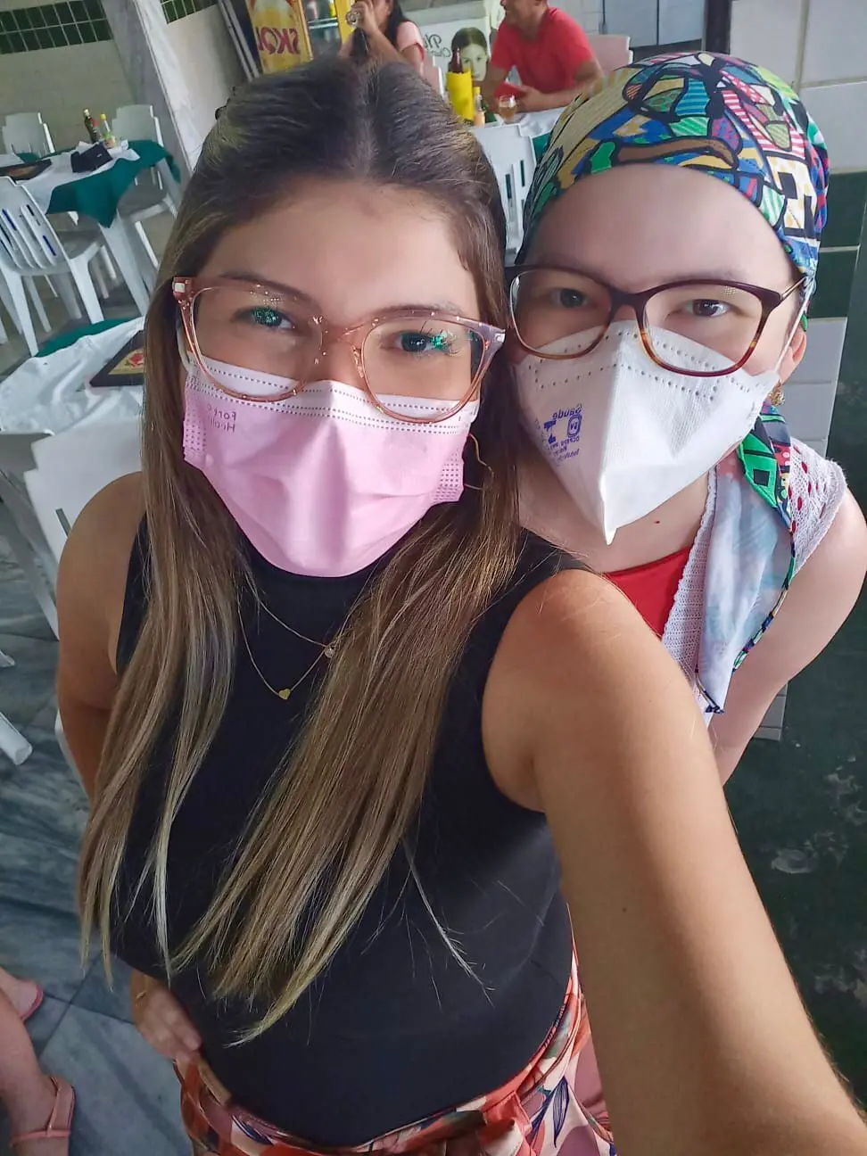 Marina Alves e irmã Lumara Sousa