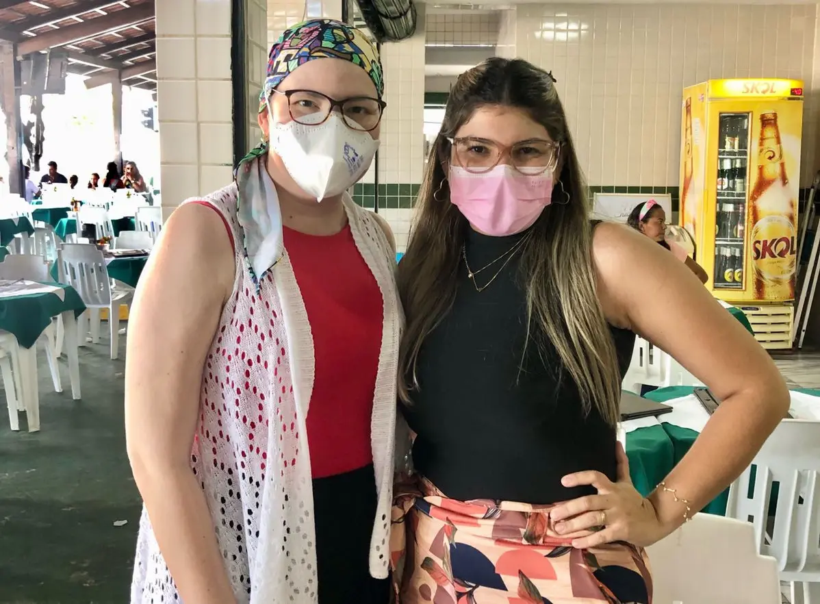 Marina Alves e Lumara Sousa