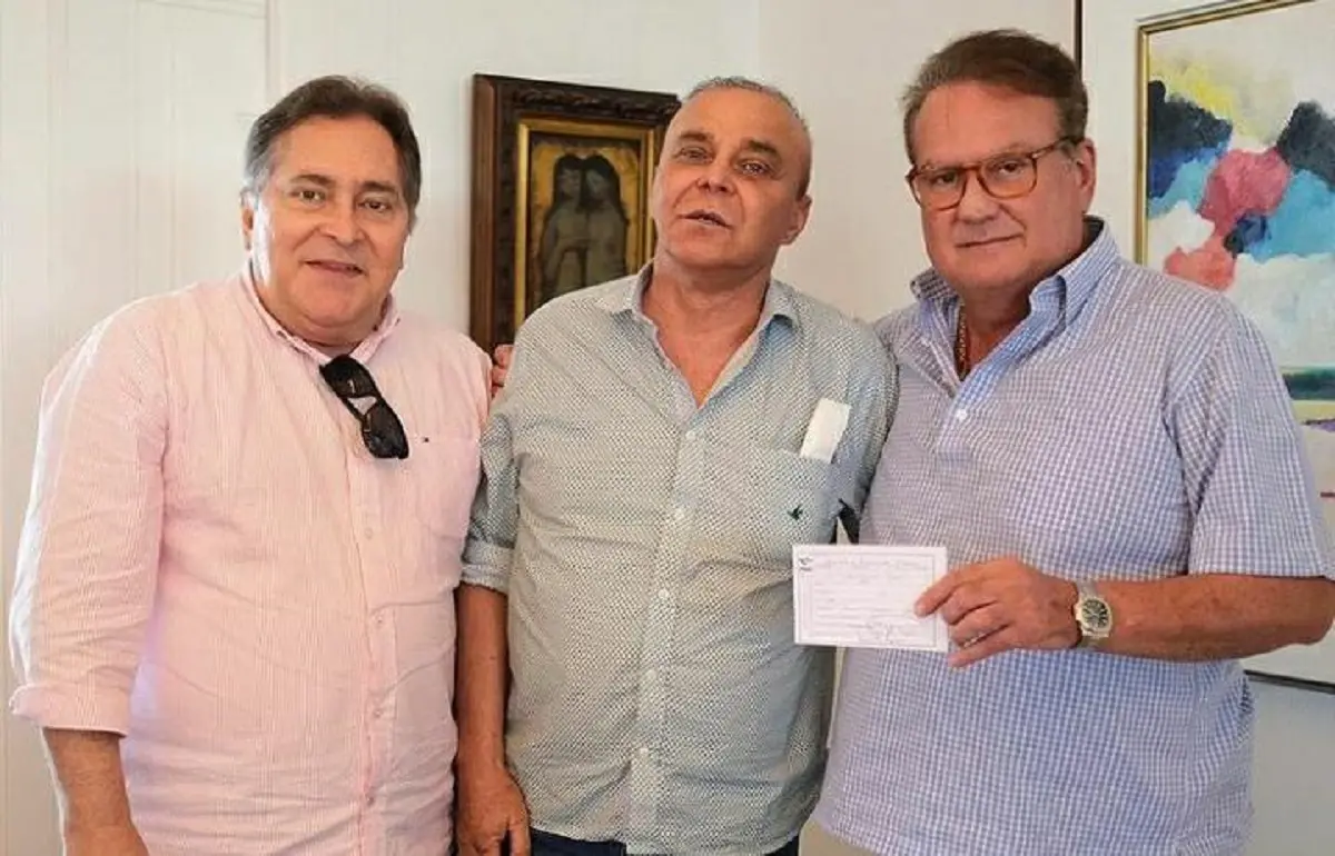 Luiz Pontes, Aníbal Gomes e Chiquinho Feitosa