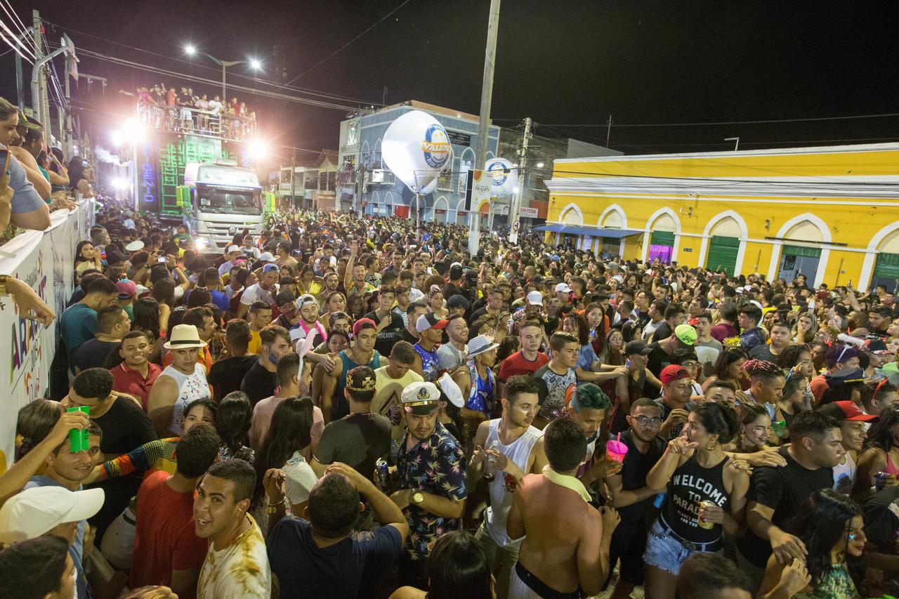 Carnaval em Aracati antes da pandemia