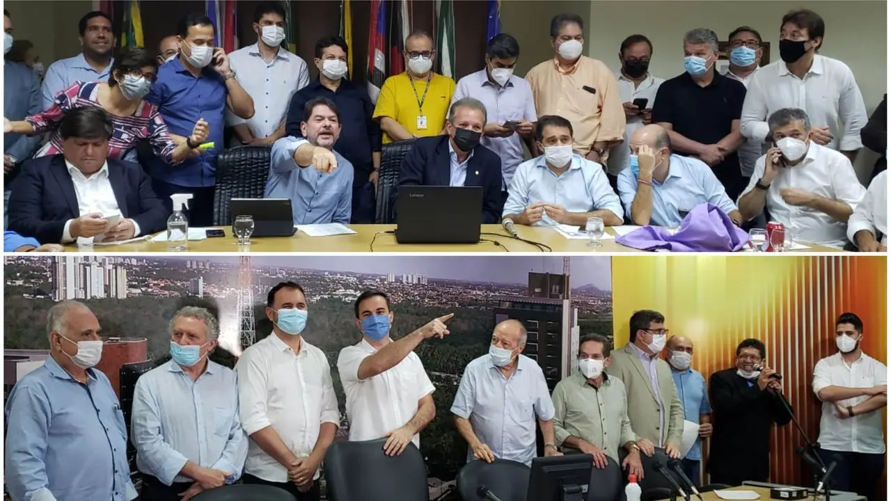 Eventos do PDT e do União Brasil ocorreram simultaneamente no fim da janela partidária