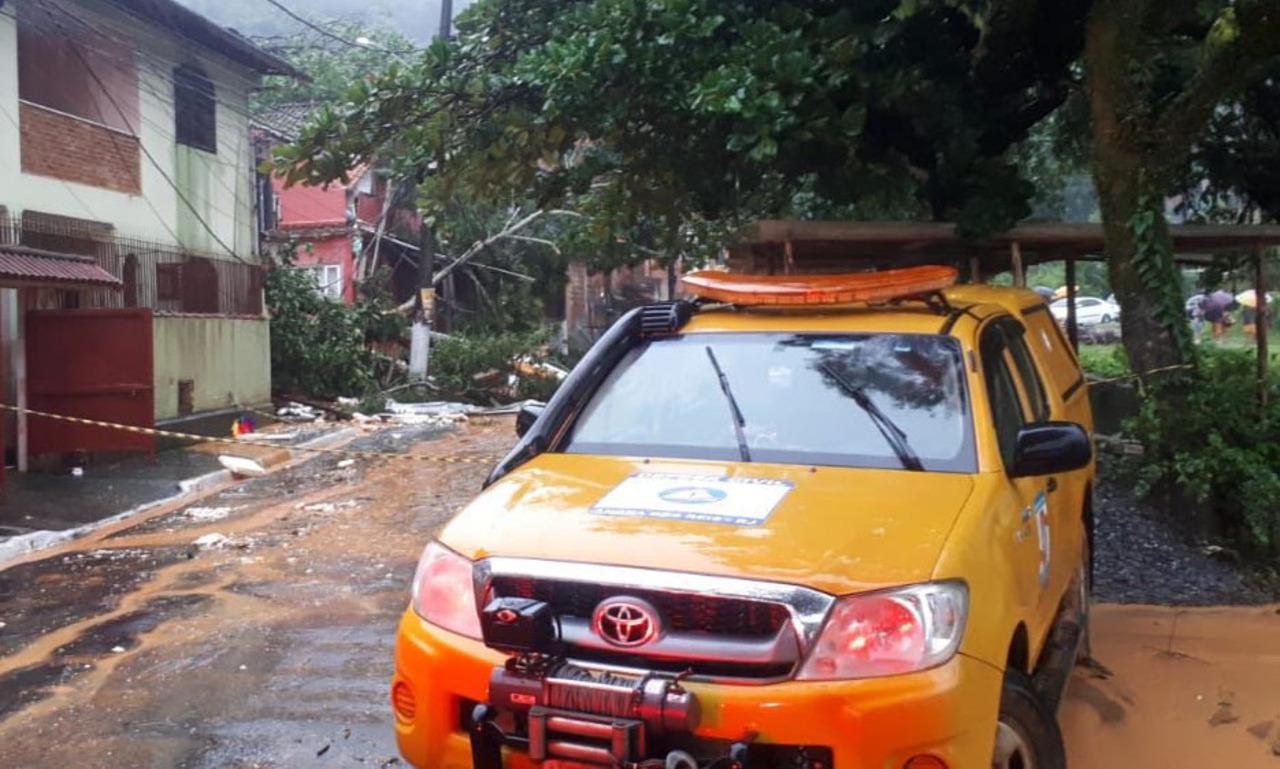 Choveu quase 600 milímetros na Ilha Grande