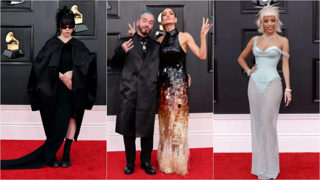 J Balvin, Billie Eilish e Doja Cat no Grammy 2022