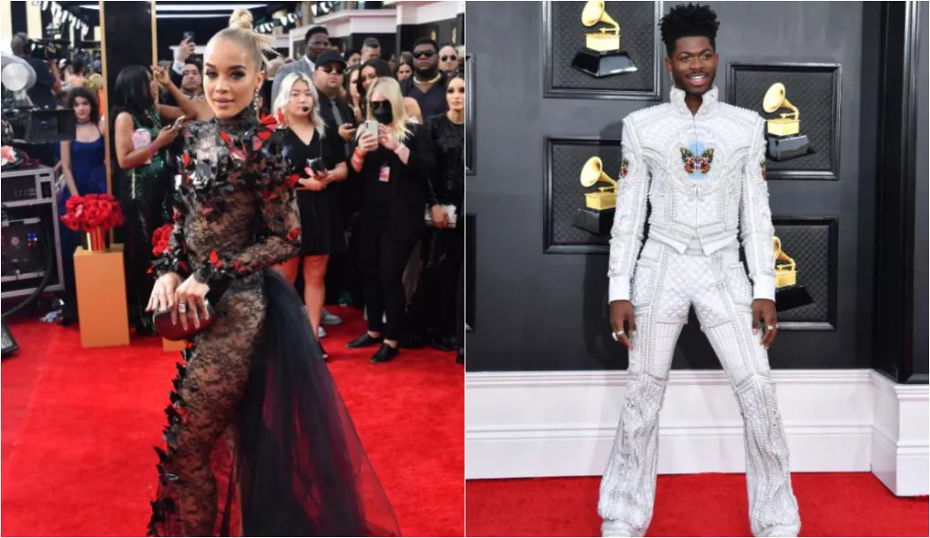 Rita Ora e Lil Nas X chamaram a atenção no red carpet