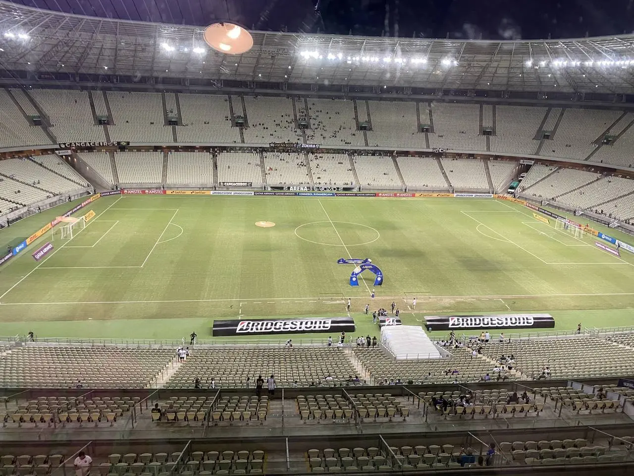 Imagem aberta da Arena Castelão