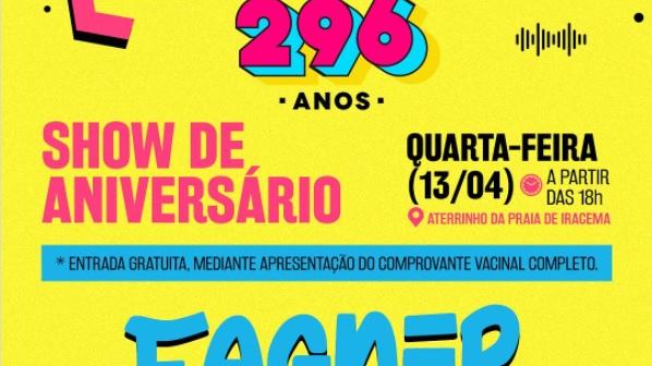 Fagner 2022 - Show Ao Vivo No Aniversário De Fortaleza-CE 296 Anos - Pop - Sua  Música - Sua Música