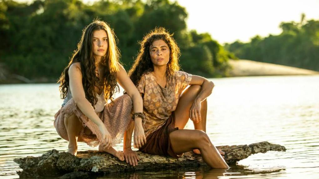 Alanis Guillen e Juliana Paes em 'Pantanal'