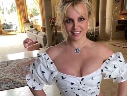 Britney Spears, que anunciou gravidez