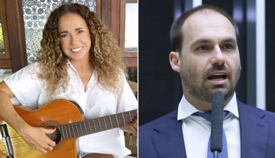 Daniela Mercury vai processar Eduardo Bolsonaro por vídeo distorcido sobre Jesus, diz colunista - Diário do Nordeste