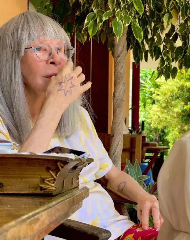 Rita Lee em foto do Instagram