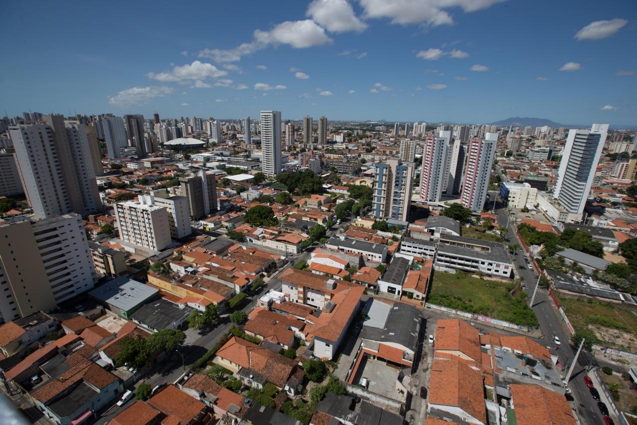 Vista aérea de Fortaleza