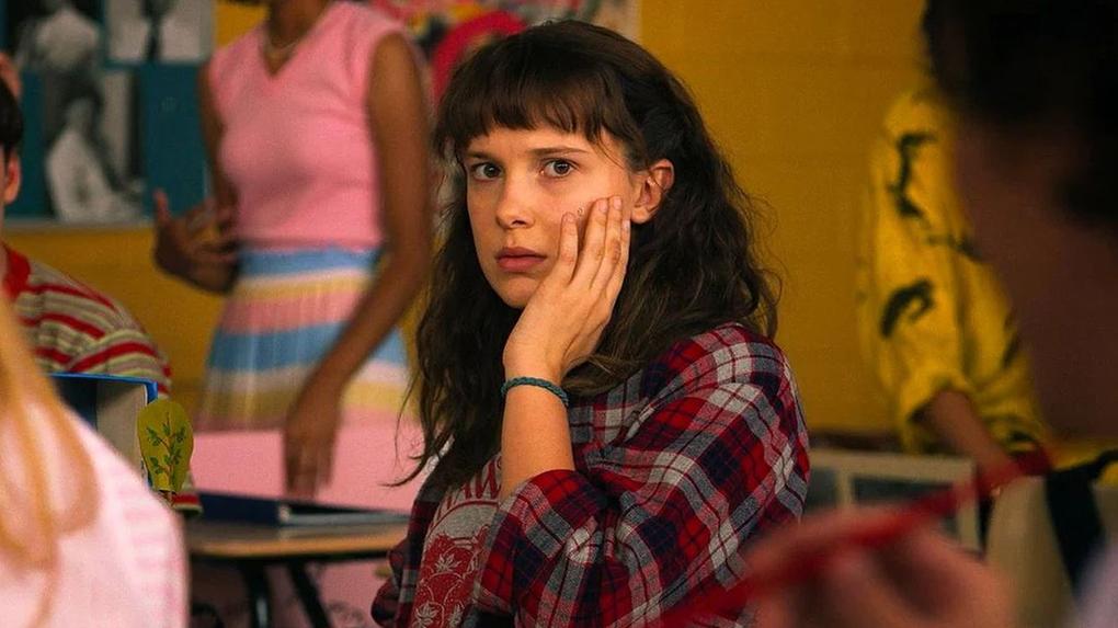 Eleven na série 'Stranger Things'