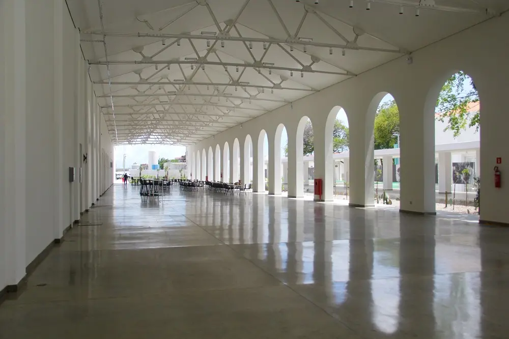 Mesmo espaço do registro anterior, agora em 2022, no Complexo Cultural Estação das Artes Belchior