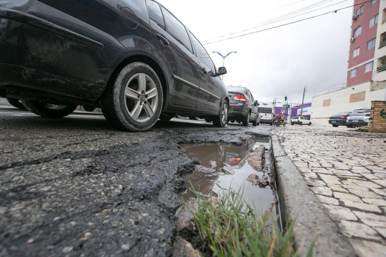 operação tapa-buracos em fortaleza