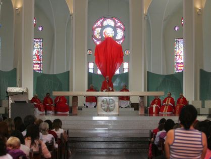Altar da igreja católica