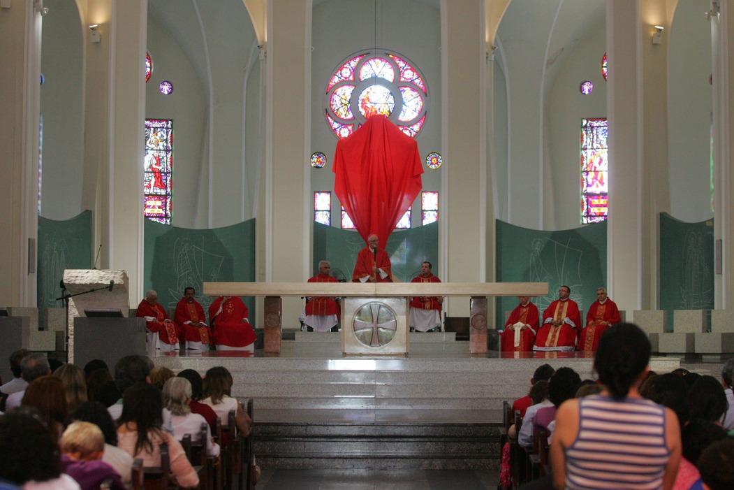 Altar da igreja católica
