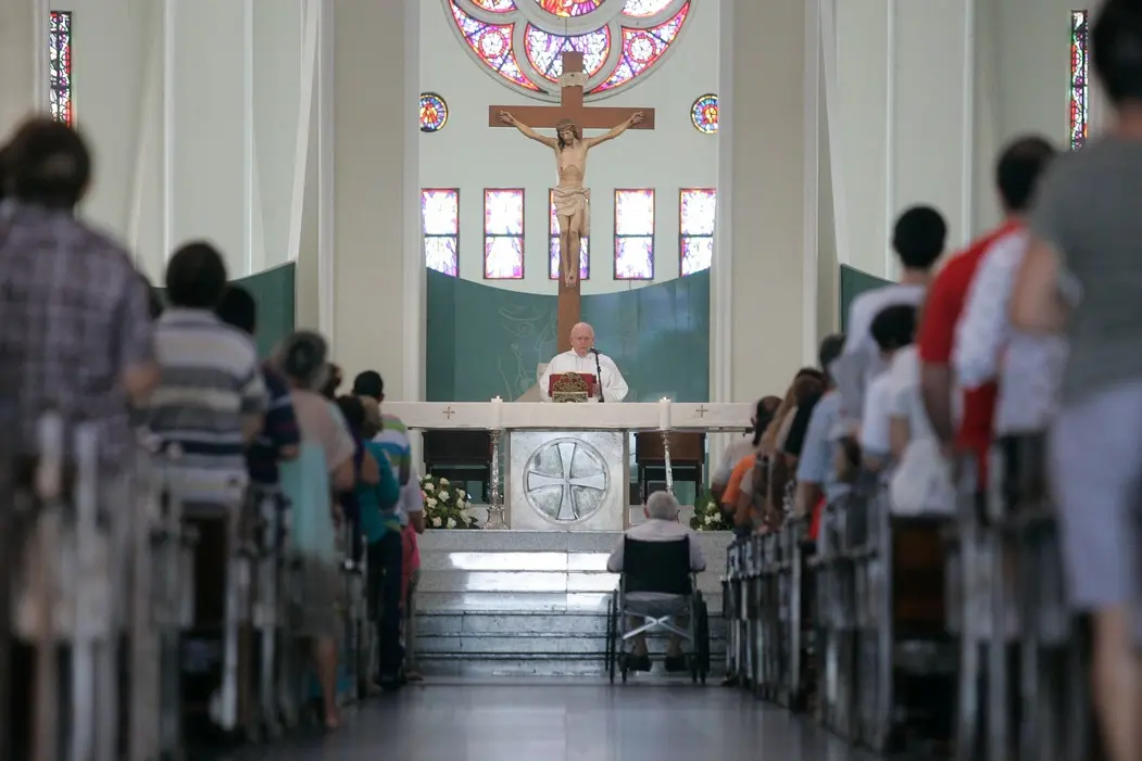 Missa de Páscoa na Catedral Metropolitana de Fortaleza