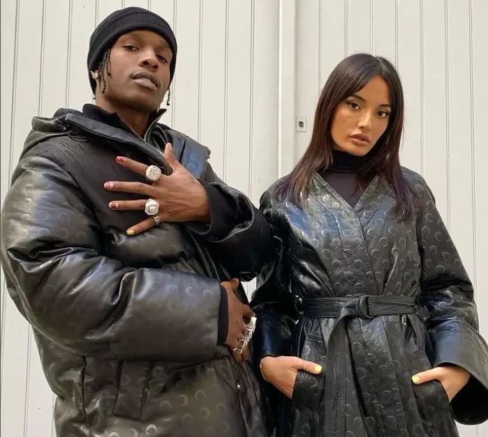 Asap e Amina já trabalharam juntos em uma coleção de sapatos