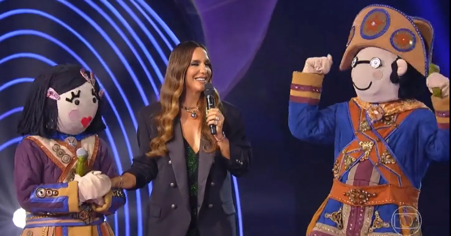 Maria Bonita e Lampião no The Masked Singer