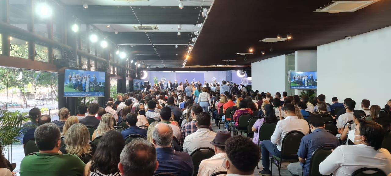 lançamento do projeto c jovem no palácio da abolição