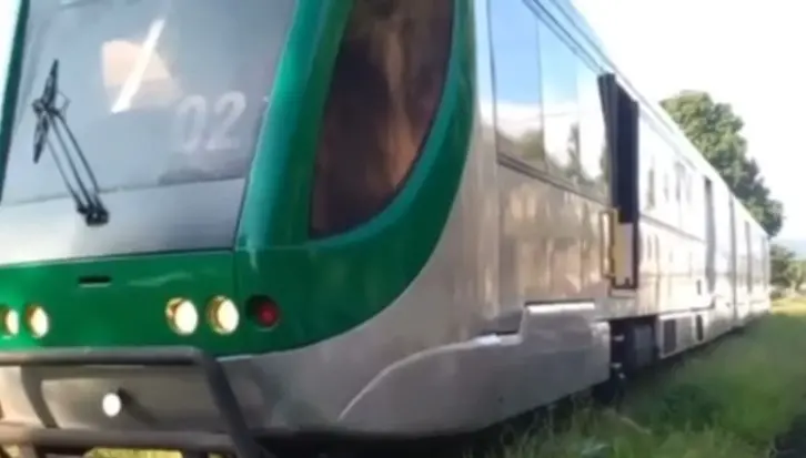 Vagão do VLT do Cariri no Crato