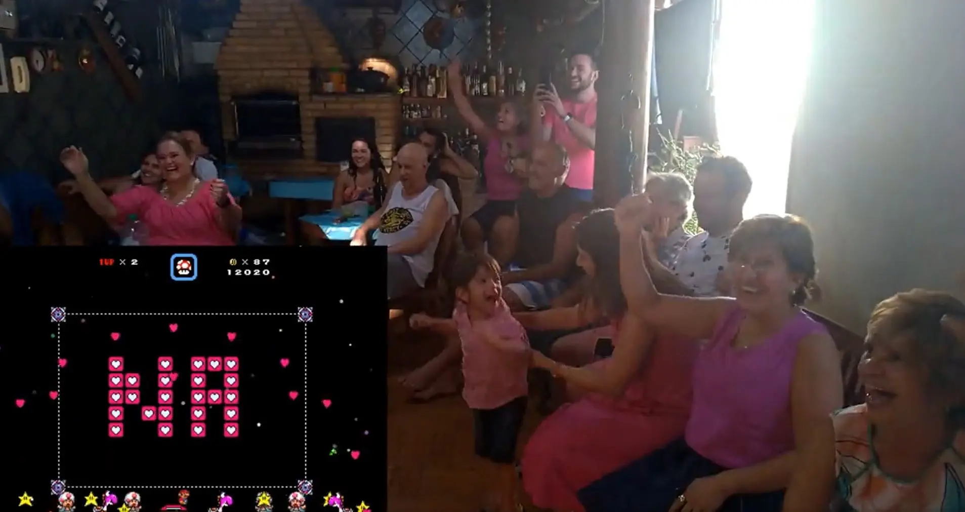 Chá revelação inspirado em Super Mario viraliza nas redes sociais