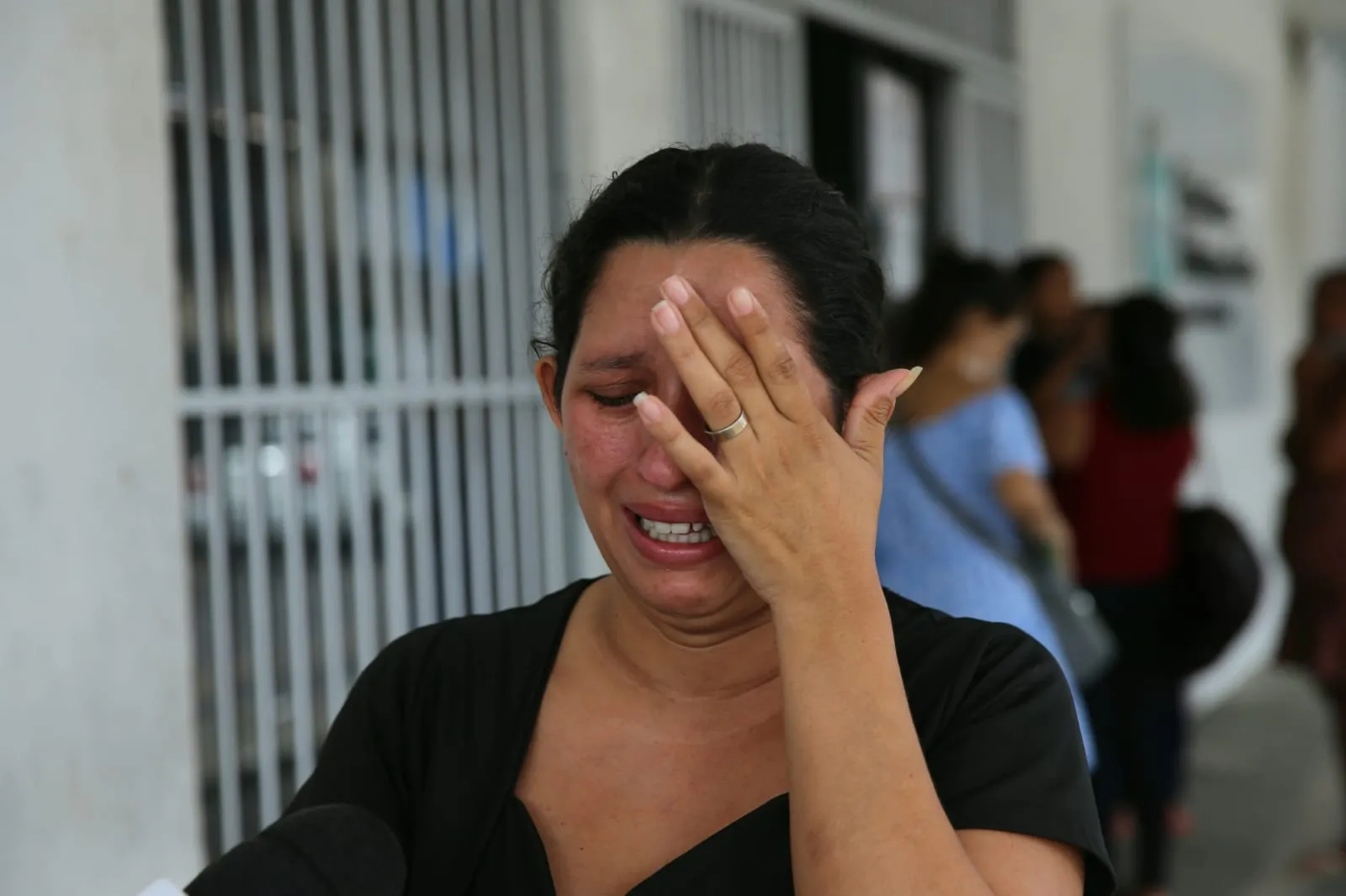 Andrea teme o quadro de saúde do filho agravado desde a última segunda-feira