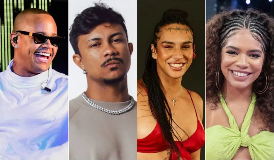 Léo Santana, Xamã, Mateus e Kauan, Jão, Paulo Ricardo, Naiara Azevedo, Linn da Quebrada e Maria se apresentam na festa da grande final do BBB 22