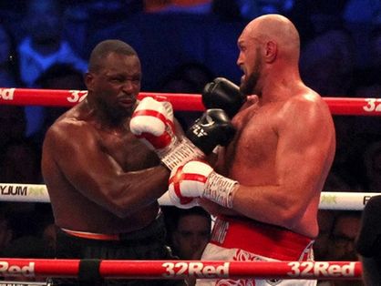 Tyson Fury acerta o golpe final da luta