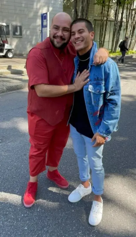 Tiago Abravanel e Arthur Aguiar no BBB Dia 101