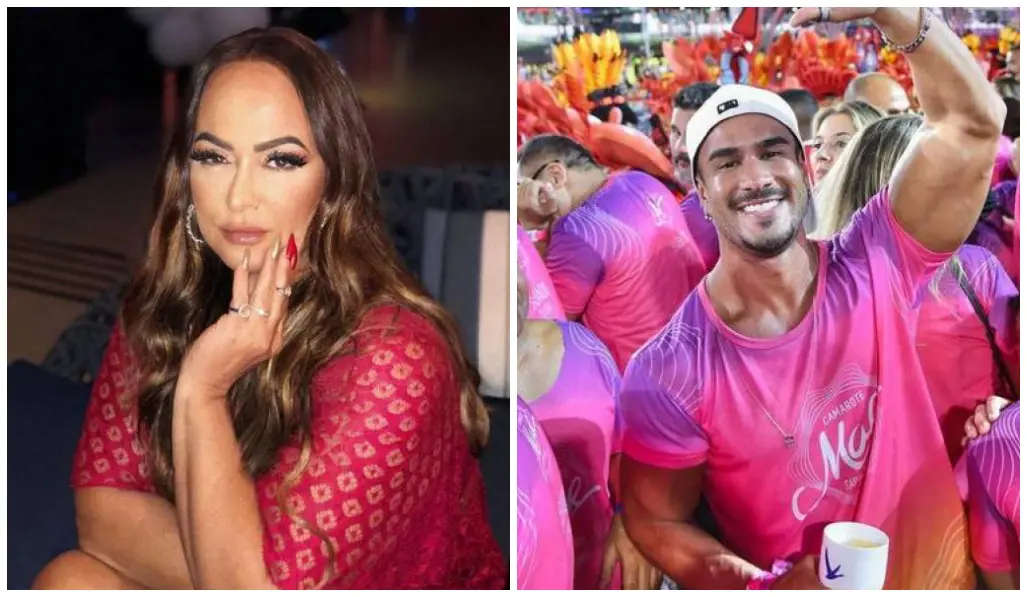 Nadine Gonçalves e Rafa Talaski